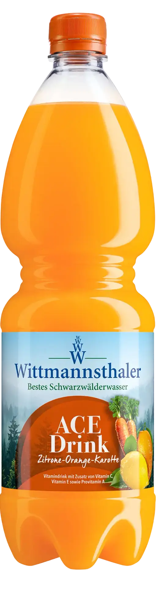 Wittmannsthaler ACE Drink, 1,0-Liter-PET-Flasche