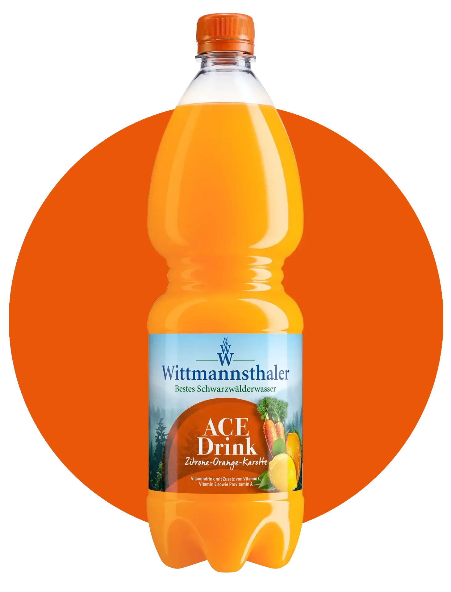 Wittmannsthaler ACE Drink, 1,0-Liter-PET-Flasche