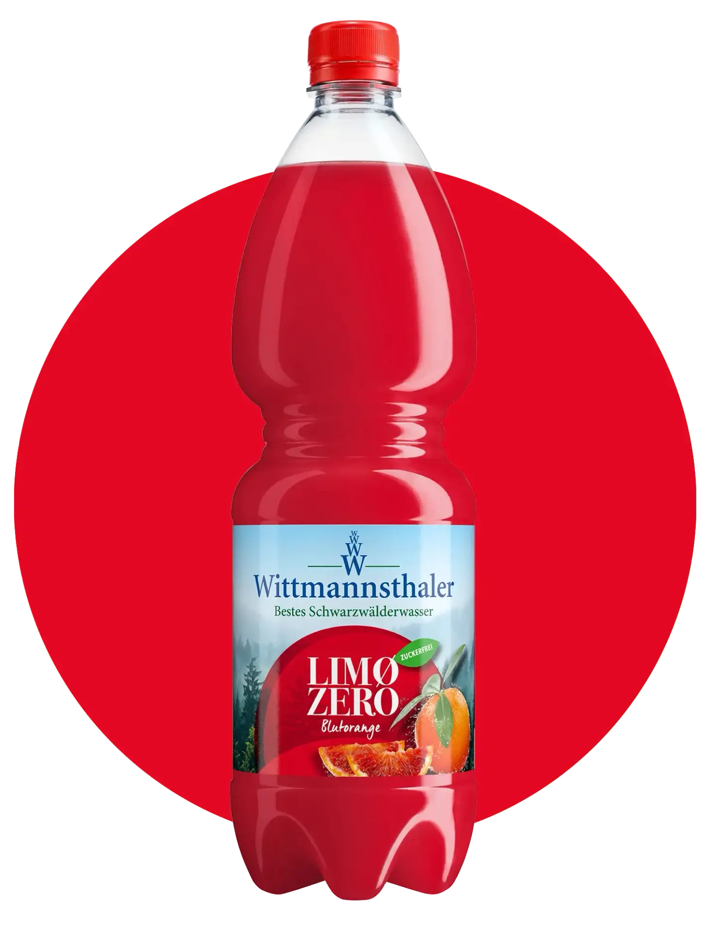 Wittmannsthaler Blutorange, 1,0-Liter-PET-Flasche